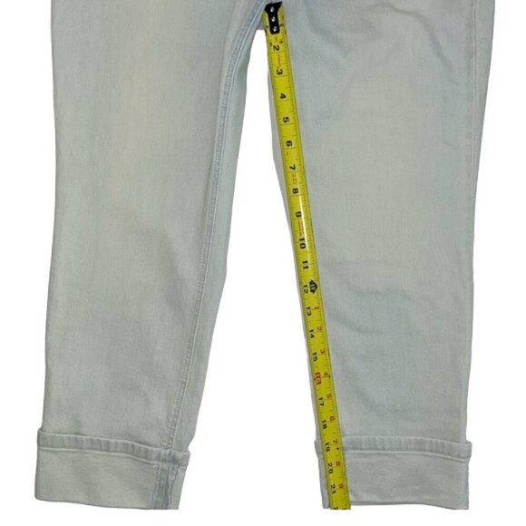 NWT J.Jill High-Rise Cropped Denim Jeans Light Wash Size 10P Petite Comfort - Picture 12 of 13